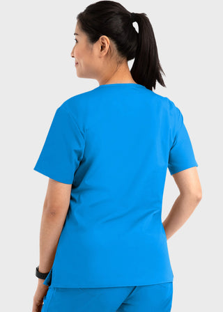 Maevn Core Women's Curved V-neck Top