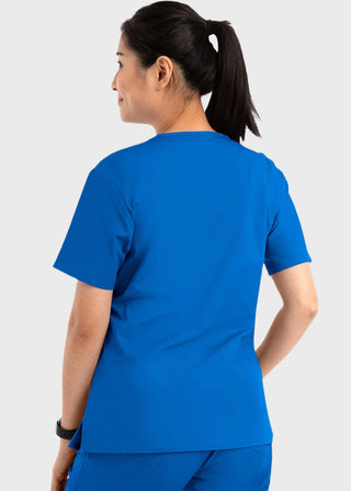 Maevn Core Women's Curved V-neck Top