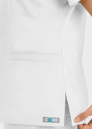 Maevn Core Women's Curved V-neck Top