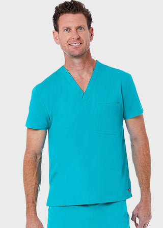 Maevn Red Panda Unisex Solid Scrub V-Neck Top