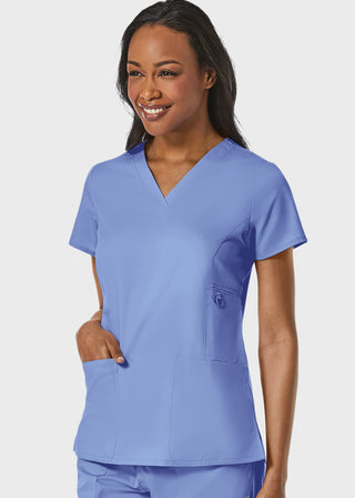 Maevn Eon Women's V-Neck Pocket Top