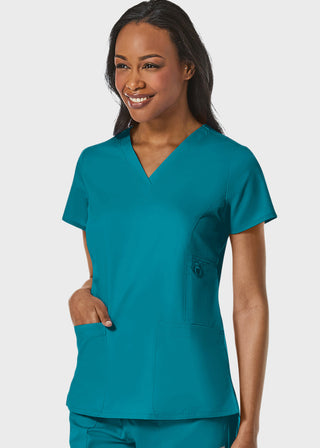 Maevn Eon Women's V-Neck Pocket Top