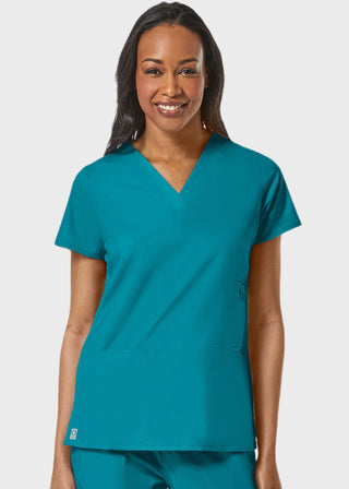 Maevn Eon Women's V-Neck Pocket Top