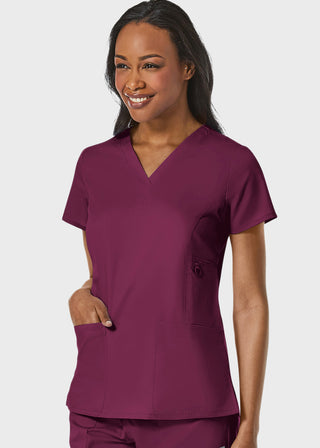 Maevn Eon Women's V-Neck Pocket Top