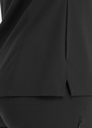 Maevn Women Banded V-Neck Top