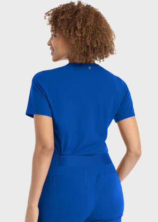 Maevn Women Banded V-Neck Top