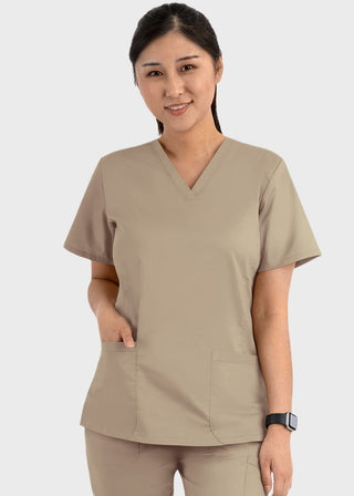 Maevn Blossom Signature Women's Basic V-Neck Top