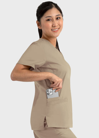 Maevn Blossom Signature Women's Basic V-Neck Top