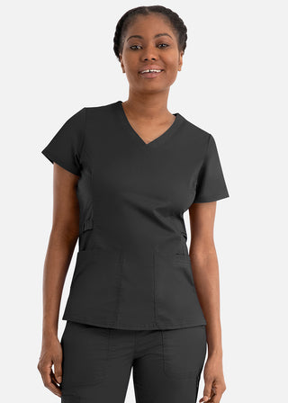 Maevn Blossom Signature Women's Functional V-Neck Top