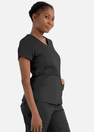 Maevn Blossom Signature Women's Functional V-Neck Top