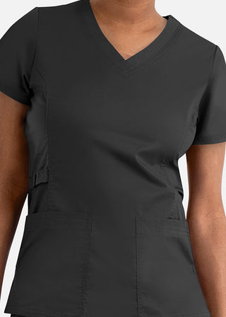 Maevn Blossom Signature Women's Functional V-Neck Top