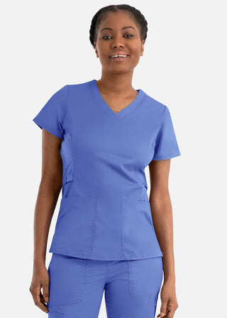 Maevn Blossom Signature Women's Functional V-Neck Top