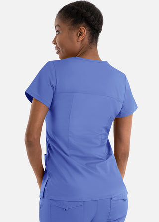 Maevn Blossom Signature Women's Functional V-Neck Top