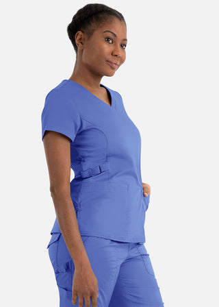 Maevn Blossom Signature Women's Functional V-Neck Top