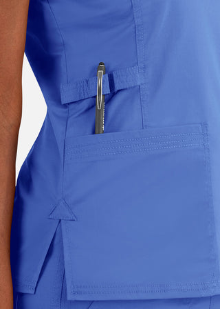 Maevn Blossom Signature Women's Functional V-Neck Top