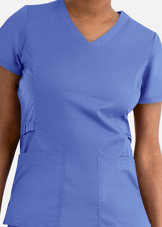 Maevn Blossom Signature Women's Functional V-Neck Top