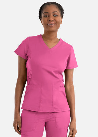 Maevn Blossom Signature Women's Functional V-Neck Top