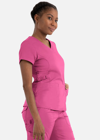 Maevn Blossom Signature Women's Functional V-Neck Top