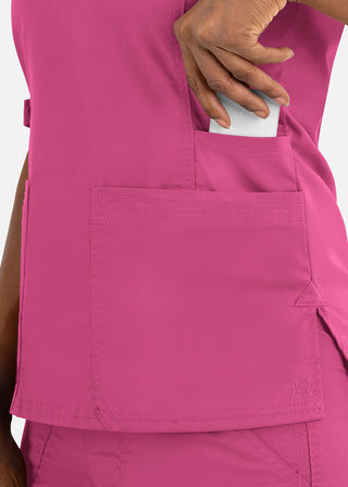 Maevn Blossom Signature Women's Functional V-Neck Top