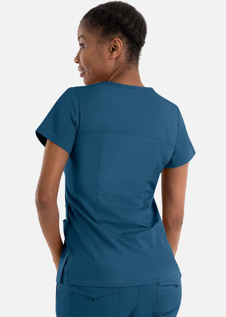 Maevn Blossom Signature Women's Functional V-Neck Top