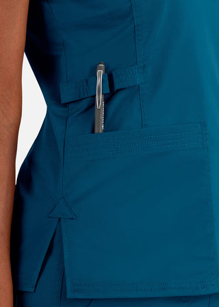 Maevn Blossom Signature Women's Functional V-Neck Top