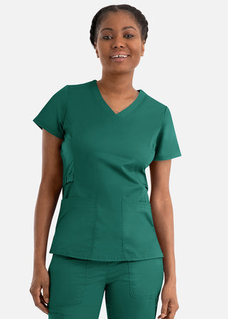 Maevn Blossom Signature Women's Functional V-Neck Top