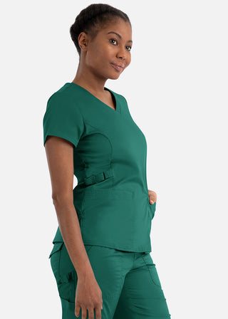 Maevn Blossom Signature Women's Functional V-Neck Top