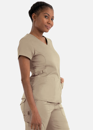 Maevn Blossom Signature Women's Functional V-Neck Top