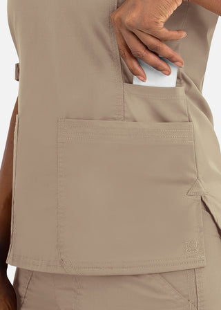 Maevn Blossom Signature Women's Functional V-Neck Top