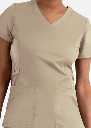 Maevn Blossom Signature Women's Functional V-Neck Top