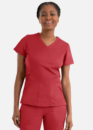 Maevn Blossom Signature Women's Functional V-Neck Top