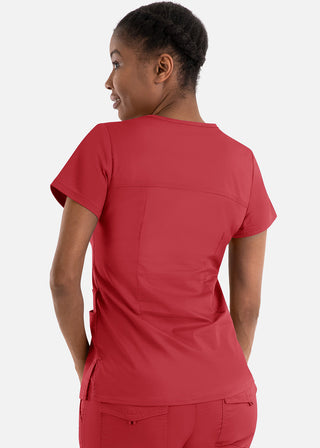 Maevn Blossom Signature Women's Functional V-Neck Top