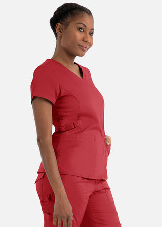 Maevn Blossom Signature Women's Functional V-Neck Top