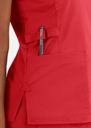 Maevn Blossom Signature Women's Functional V-Neck Top