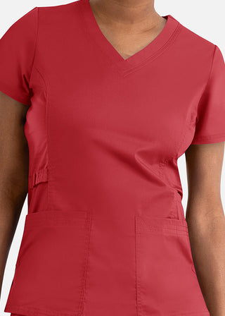 Maevn Blossom Signature Women's Functional V-Neck Top