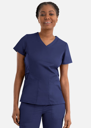 Maevn Blossom Signature Women's Functional V-Neck Top