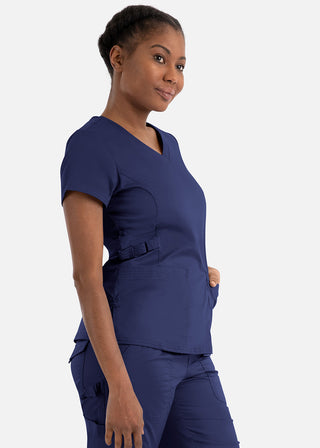 Maevn Blossom Signature Women's Functional V-Neck Top