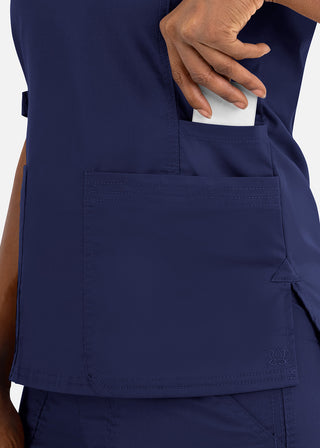 Maevn Blossom Signature Women's Functional V-Neck Top