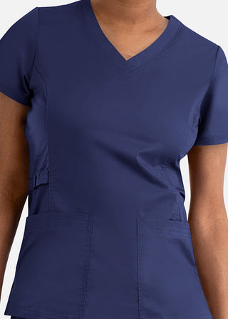 Maevn Blossom Signature Women's Functional V-Neck Top