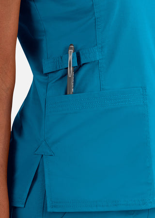 Maevn Blossom Signature Women's Functional V-Neck Top