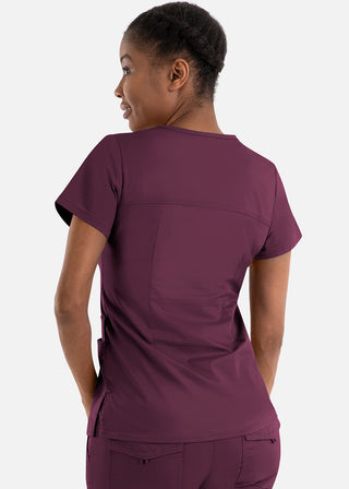 Maevn Blossom Signature Women's Functional V-Neck Top