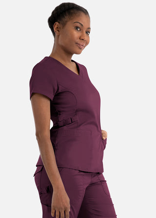 Maevn Blossom Signature Women's Functional V-Neck Top