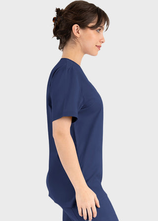 Maevn Matrix Unisex V-Neck Solid Scrub Top