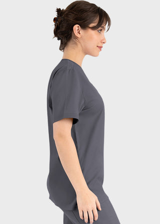 Maevn Matrix Unisex V-Neck Solid Scrub Top