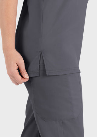 Maevn Matrix Unisex V-Neck Solid Scrub Top