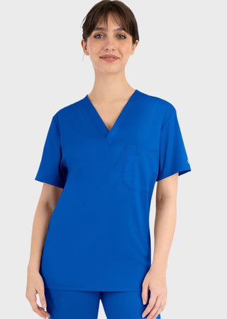 Maevn Matrix Unisex V-Neck Solid Scrub Top