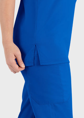 Maevn Matrix Unisex V-Neck Solid Scrub Top