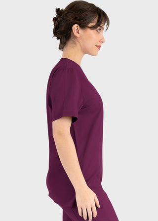 Maevn Matrix Unisex V-Neck Solid Scrub Top