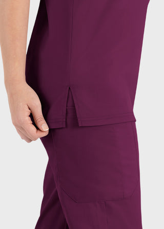 Maevn Matrix Unisex V-Neck Solid Scrub Top