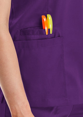 Maevn Matrix Women's Both Side V-Neck Top